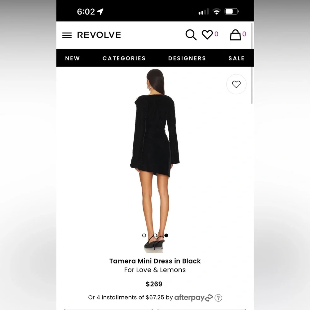 For Love and Lemons Tamera Mini Dress - Picture 6 of 7